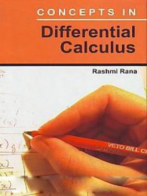 cover image of Concepts In Differential Calculus
